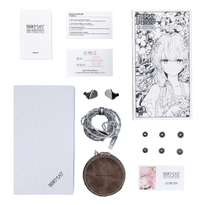 Moondrop May Dynamic Driver + Planar Driver In-Ear Headphone Usb-C