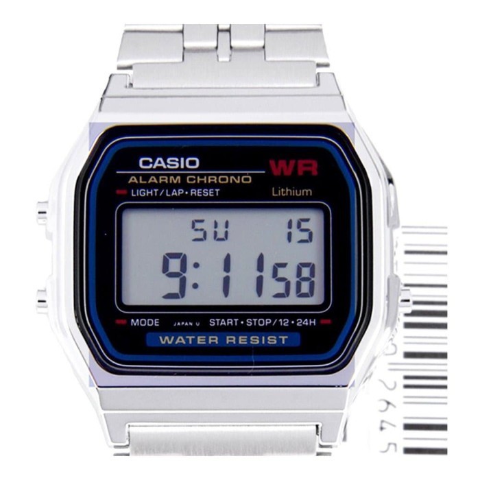 Casio A159W-N1Df - Jam Tangan Unisex Pria Wanita A159W Vintage