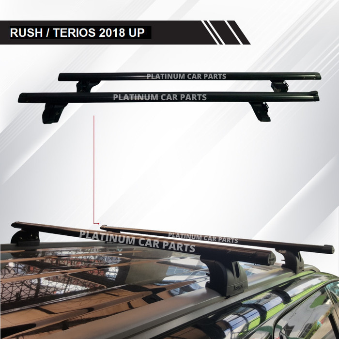 Cross Bar Rush 2018 - 2020 Kaki Mobil Rush 2018 Up