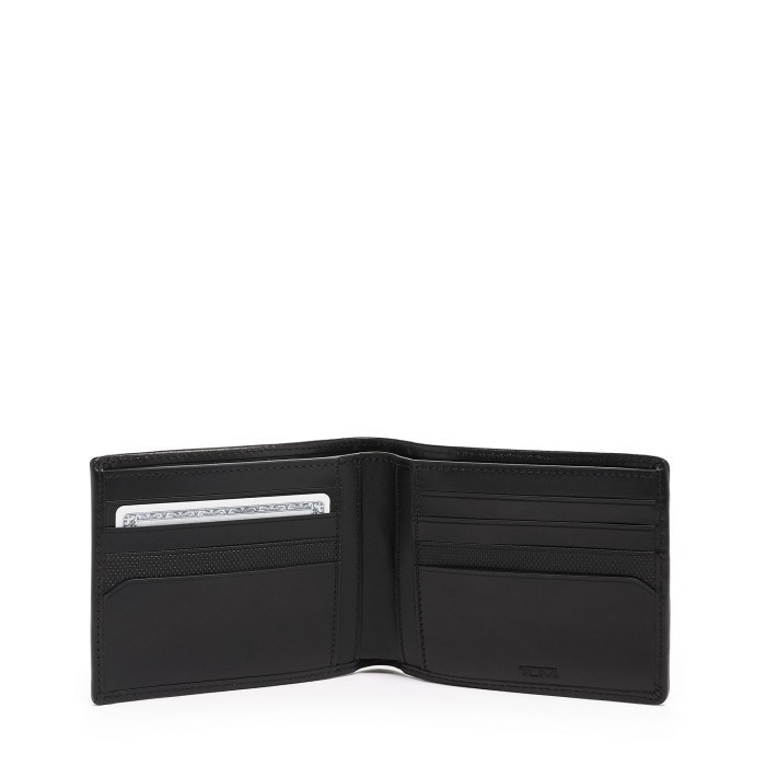 Tumi Alpha Global Double Billfold - Dompet Pria - Black