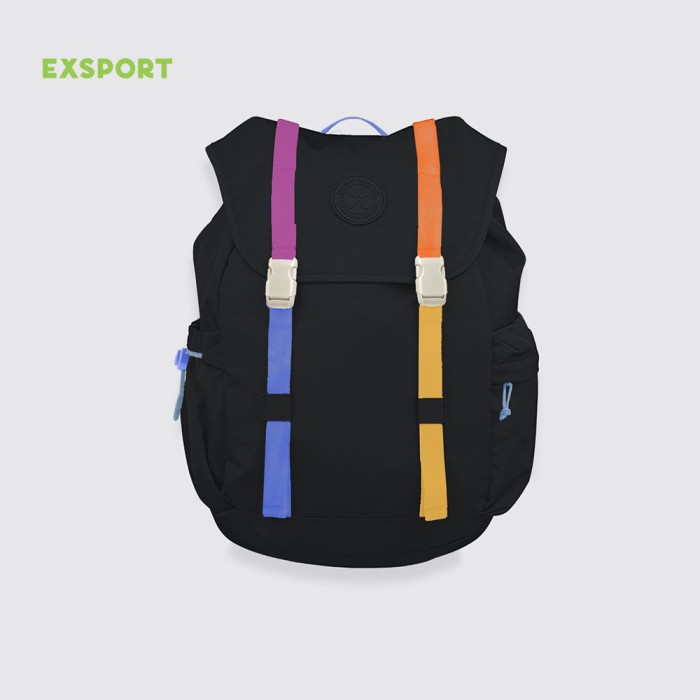 Tas Ransel Exsport Scholar Laptop Backpack - Hitam L