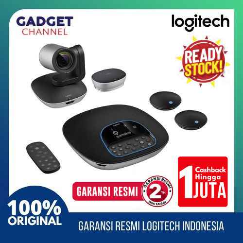 Logitech Group Video Conference Budling Mic Garansi Resmi Original