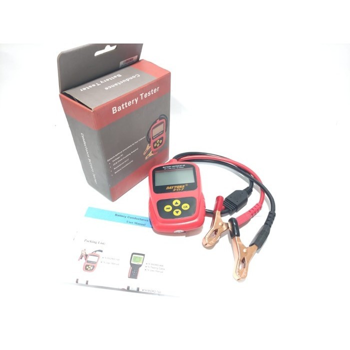 Daytona Battery Tester Micro 100 1Pc Accu Tester Aki Tester Cuci Stok