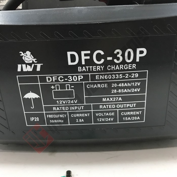 Iwt Dfc-30P Battery Charger 30A - Charger Cas Aki Kering Basah 30 A