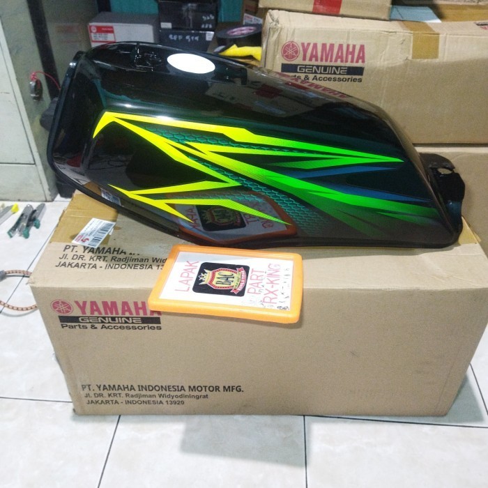 Tangki Rx King Hitam 2005 Lis Hijau