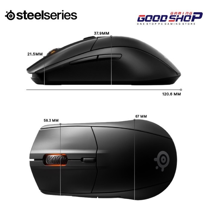 Steelseries Rival 3 Wireless - Gaming Mouse