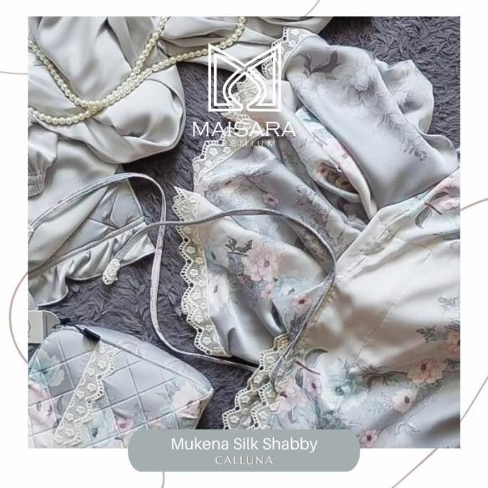 MUKENA SILK SHABBY C MAISARA PREMIUM ORI