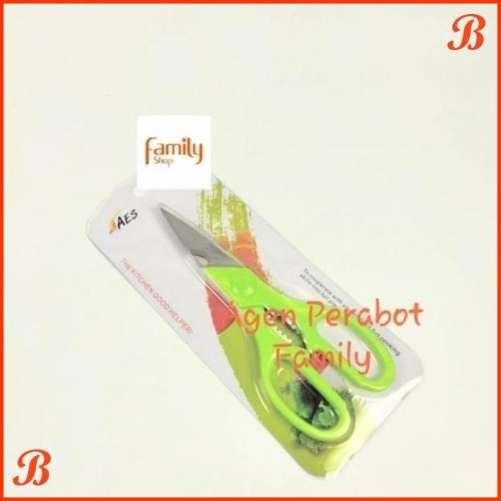 

| APF | GUNTING BESAR STAINLESS STEEL TEBAL GUNTING SERBAGUNA SCISSORS AES