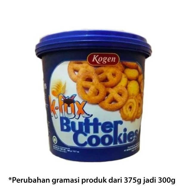 

Best Sales Kogen K-Fox Butter Cookies 375G Berkualitas