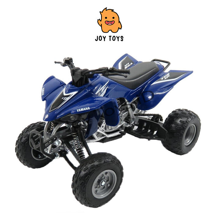 Diecast Miniatur Motor Atv Yamaha Yfz 450 2008 Skala 1:12 Biru