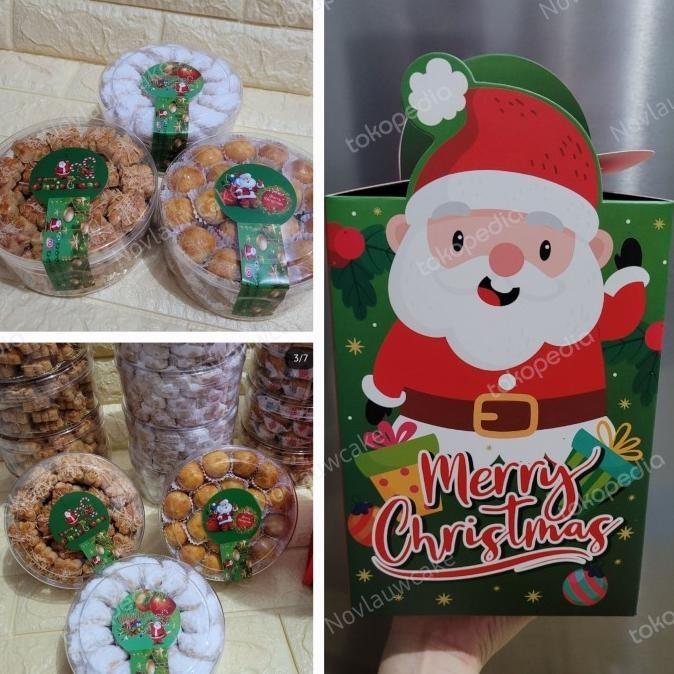 

Terlaris Kue Kering Natal Paket Isi 3 (Nastar/Kastengel/P.Salju) Premium Wisman Terbaik