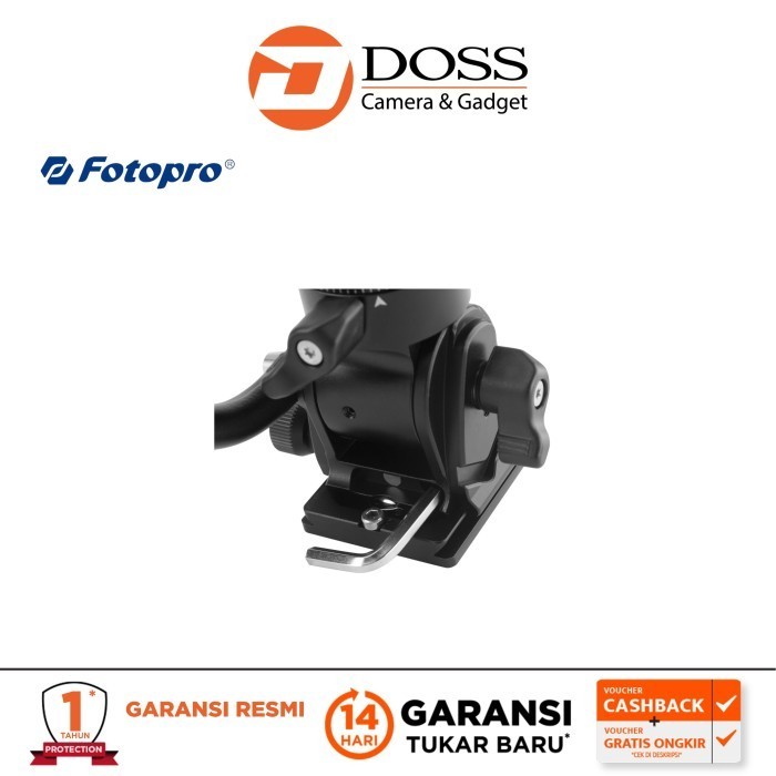 Fotopro Fluid Video Head Mh2A Black