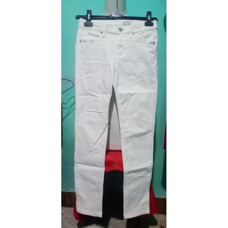preloved celana uniqlo jeans anak remaja tanggung