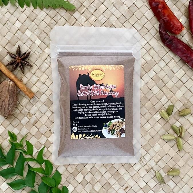 

Bumbu Kebuli Instan 250 G / Instant Kabli Seasoning 250 G