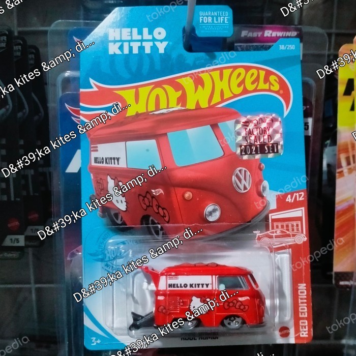 Hotwheels Red Edition Kool Kombi