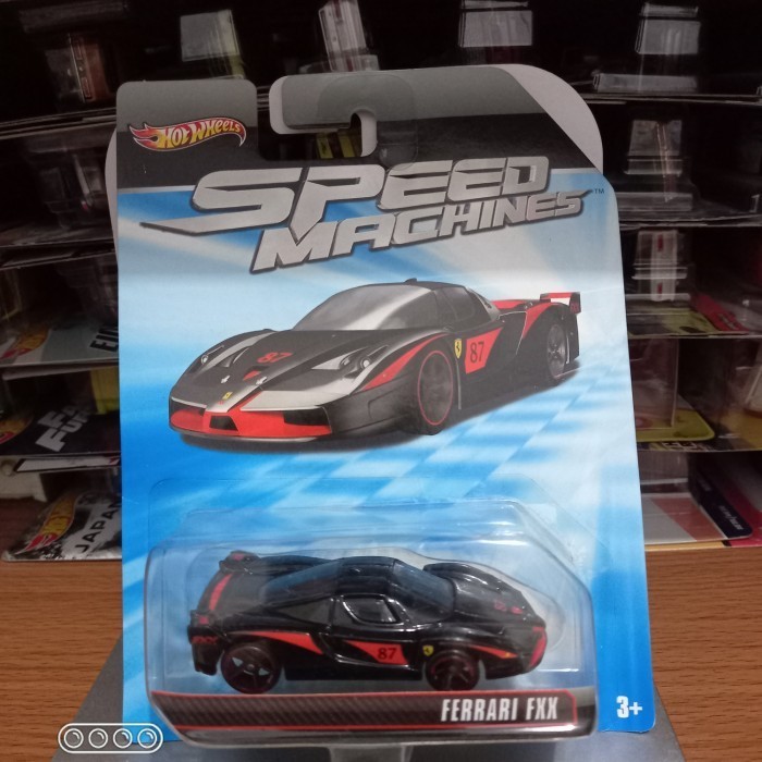 Hotwheels Speed Machines Ferrari Fxx Hitam
