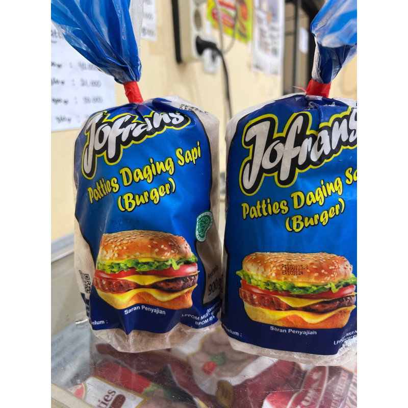 

Jofran Pattie Daging Sapi 900Gr -Gratisongkir