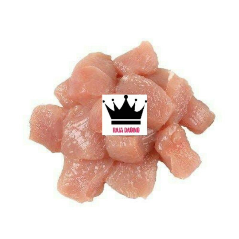 

Dada Ayam Fillet Potong Cube @1Kg -Gratisongkir
