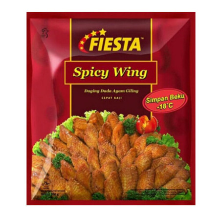 

Fiesta Spicy Wing 500 Gr Daging Sayap Ayam Olahan Murah -Gratisongkir
