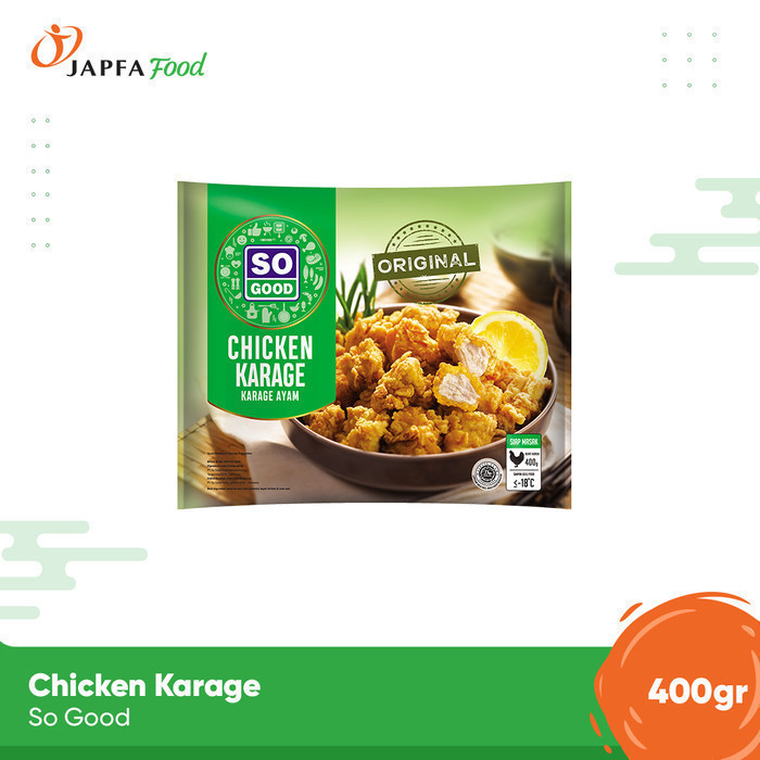 

So Good Chicken Karage / Karage Ayam 400Gr -Gratisongkir