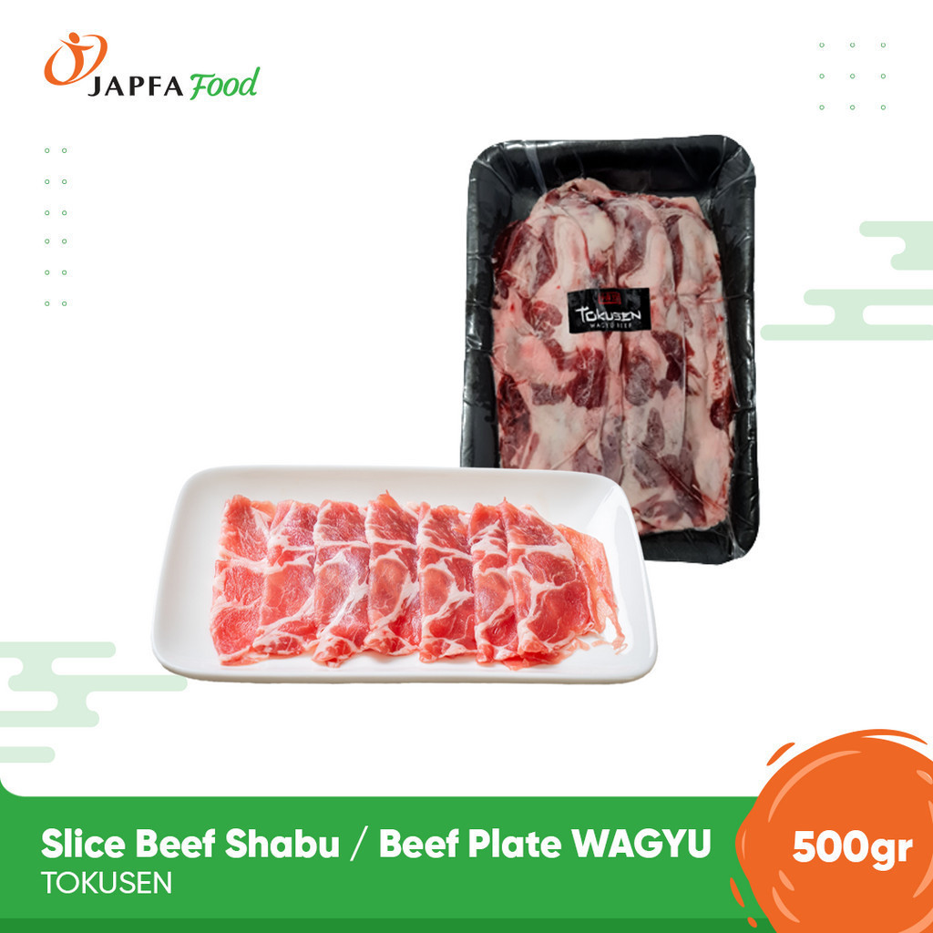 

Tokusen Daging Sapi / Slice Beef Shabu / Beef Plate Wagyu 500Gr -Gratisongkir