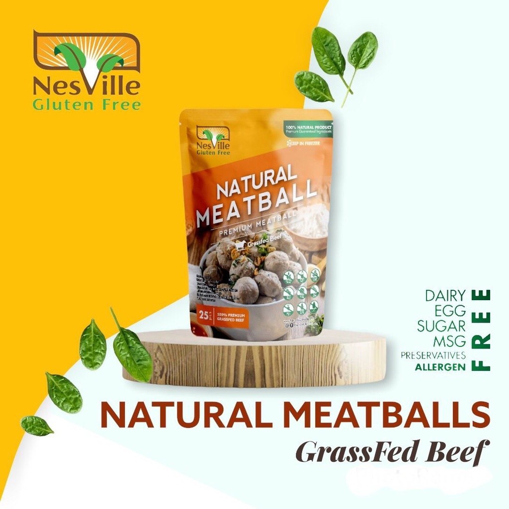 

Natural Meatball (25 Pcs) - Nesville Gluten Free -Gratisongkir