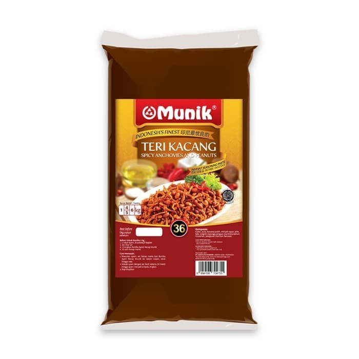 

Bumbu Munik Teri Kacang - 1000Gr