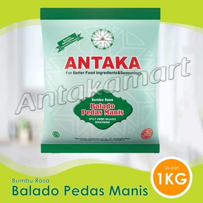 

1Kg Bumbu Antaka : Rasa Balado Pedas Manis