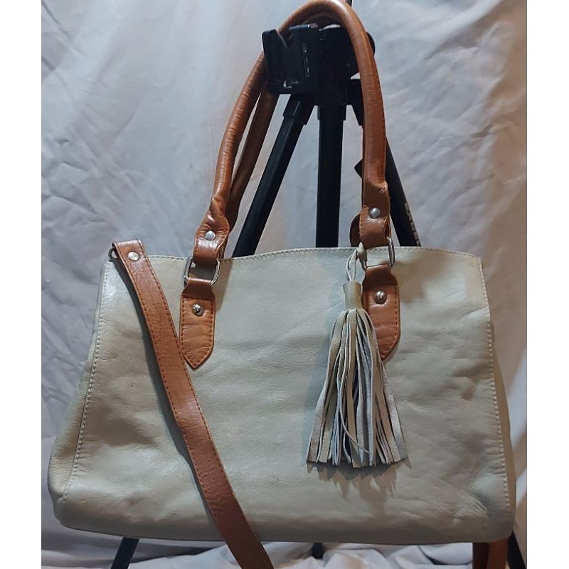 TAS PRELOVED ORIGINAL HAND MADE KULIT DOMBA ASLI
