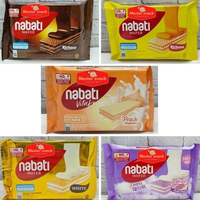 

Best Seller Promo Nabati Wafer 50 Gram (1 Pack Isi 10 Pcs) Pengiriman Cepat