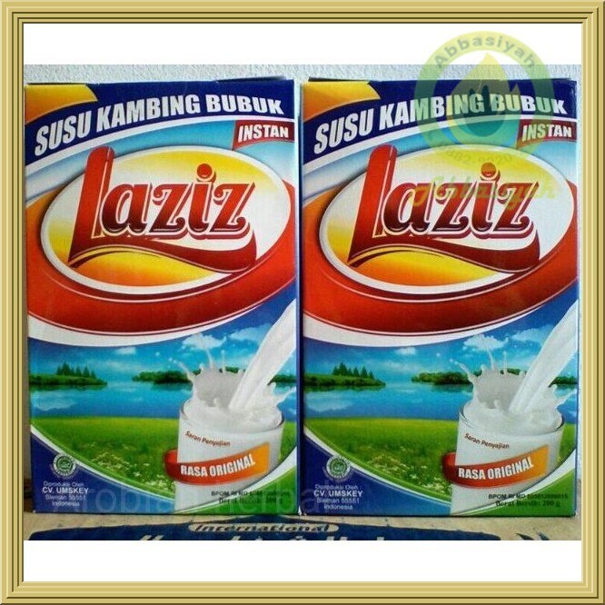 

Susu Kambing Laziz 200gr