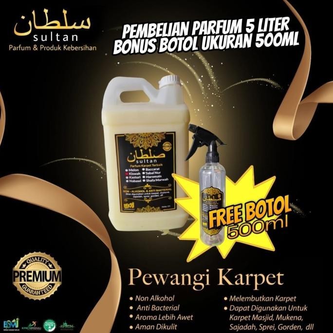 Terbaru Parfum Karpet Masjid/Sajadah/Mukena Serbaguna Non 5 Ltr Terbaik