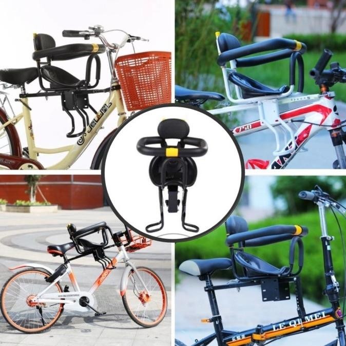 Boncengan Anak Sepeda Lipat MTB Dudukan Jok Sadel Kursi Depan