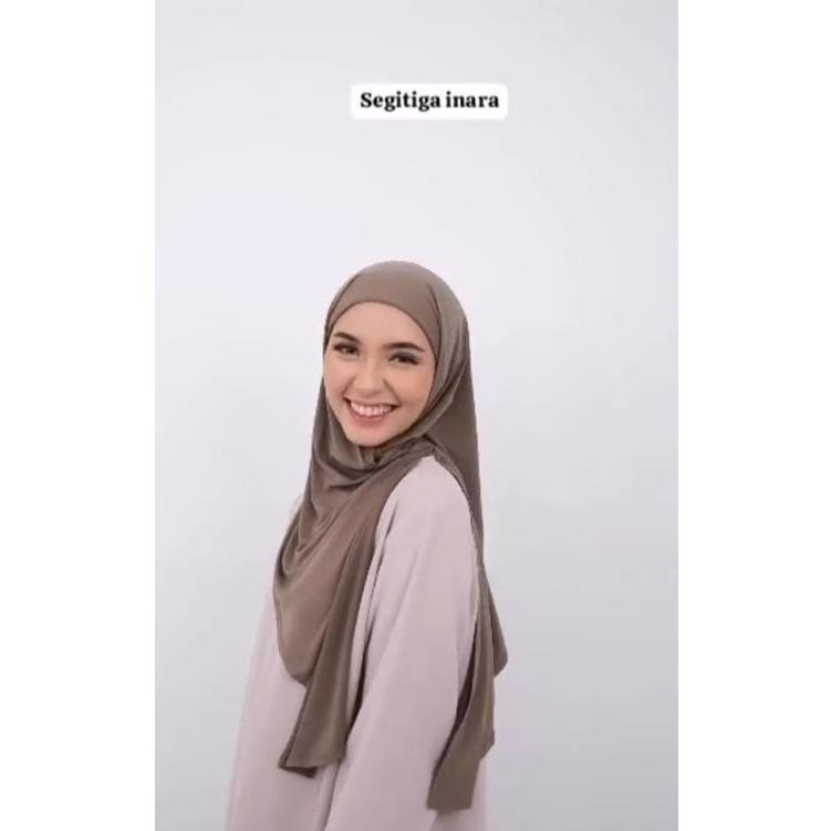 CR - Hijab Instan Segitiga Jersey Inara / Hijab Segitiga Instan / Hijab Instan Segitiga Jersey / Hij