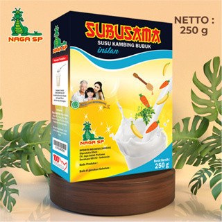 

SUSU KAMBING ETAWA PLUS SAYUR, BUAH & MADU - SUBUSAMA 250 gram ASLI