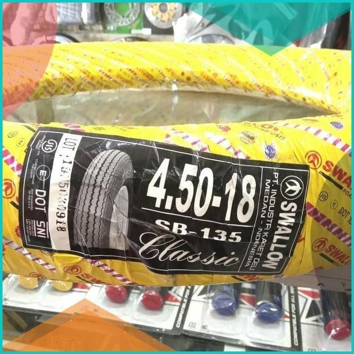 BAN LUAR SWALLOW CLASSIC SB-135 UKURAN 450 RING 18 19F3B2024 onderdil