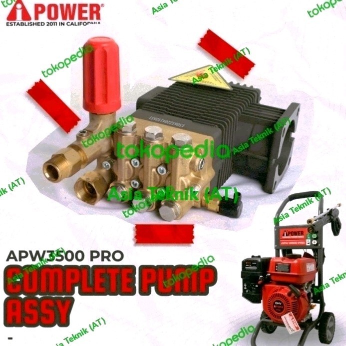 Pump Heavy Duty Apw 3500 Pro Apw 3200 Plus Triplex Pump Original
