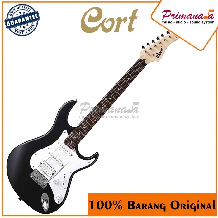 Cort G115 Black G 115 Bk Gitar Elektrik Original