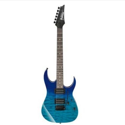 Gitar Elektrik Ibanez Gio Grg120Qasp Blue Gradiation Original