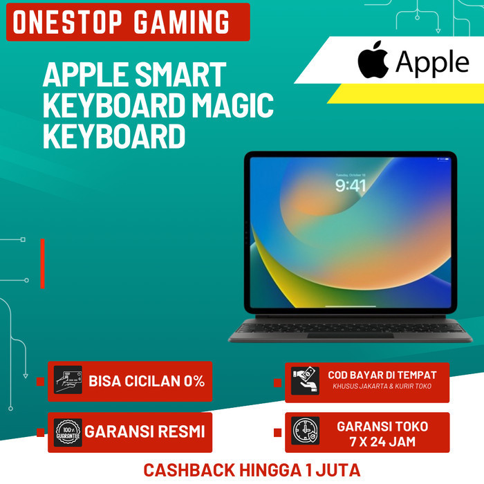 Apple Smart Keyboard Magic Keyboard - For Ipad Garansi 1 Tahun
