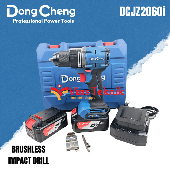 Dongcheng Dcjz2060I Dcjz2060 Mesin Bor Baterai Cordless Impact Drill