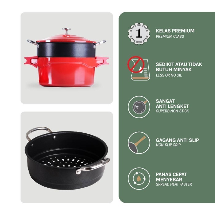 Debellin Premium Cookware Set - Artisan Dutch Oven