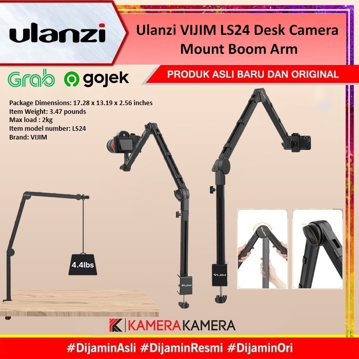 Ulanzi Vijim Ls24 Desk Camera Mount Boom Arm
