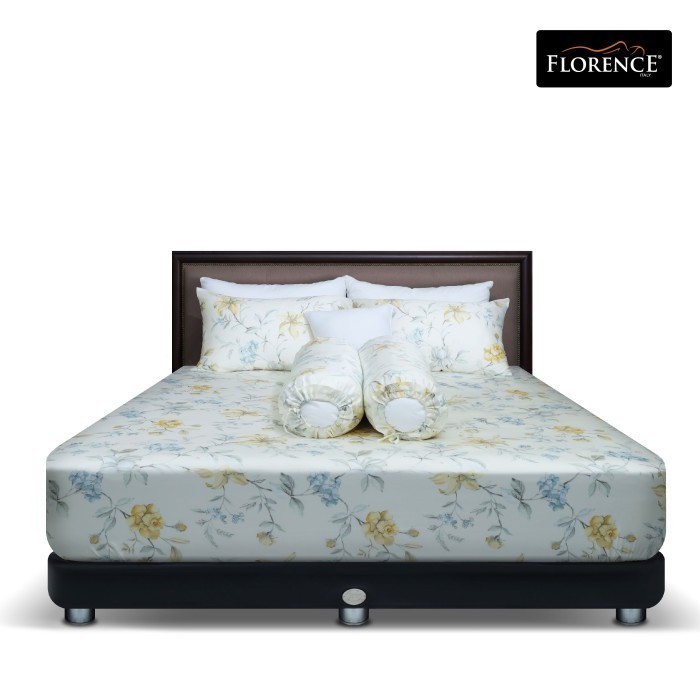 Florence Set Sprei Tencel Printing - Leticia
