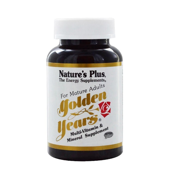 Natures Plus Golden Years 90 Tab / Vitamin Orang Tua / Suplemen