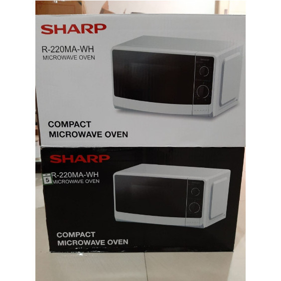 Microwave Sharp R 220 Sharp Microwave Oven Low Watt 20 L R220-Mawh