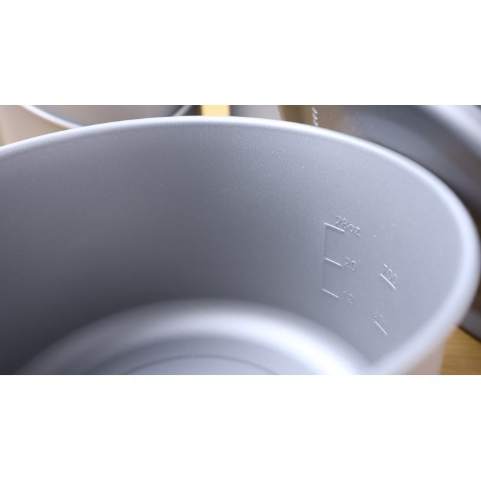 Titanium Pot Tdg02 Naturehike Nh18T202-B Panci Nesting Camping Ul
