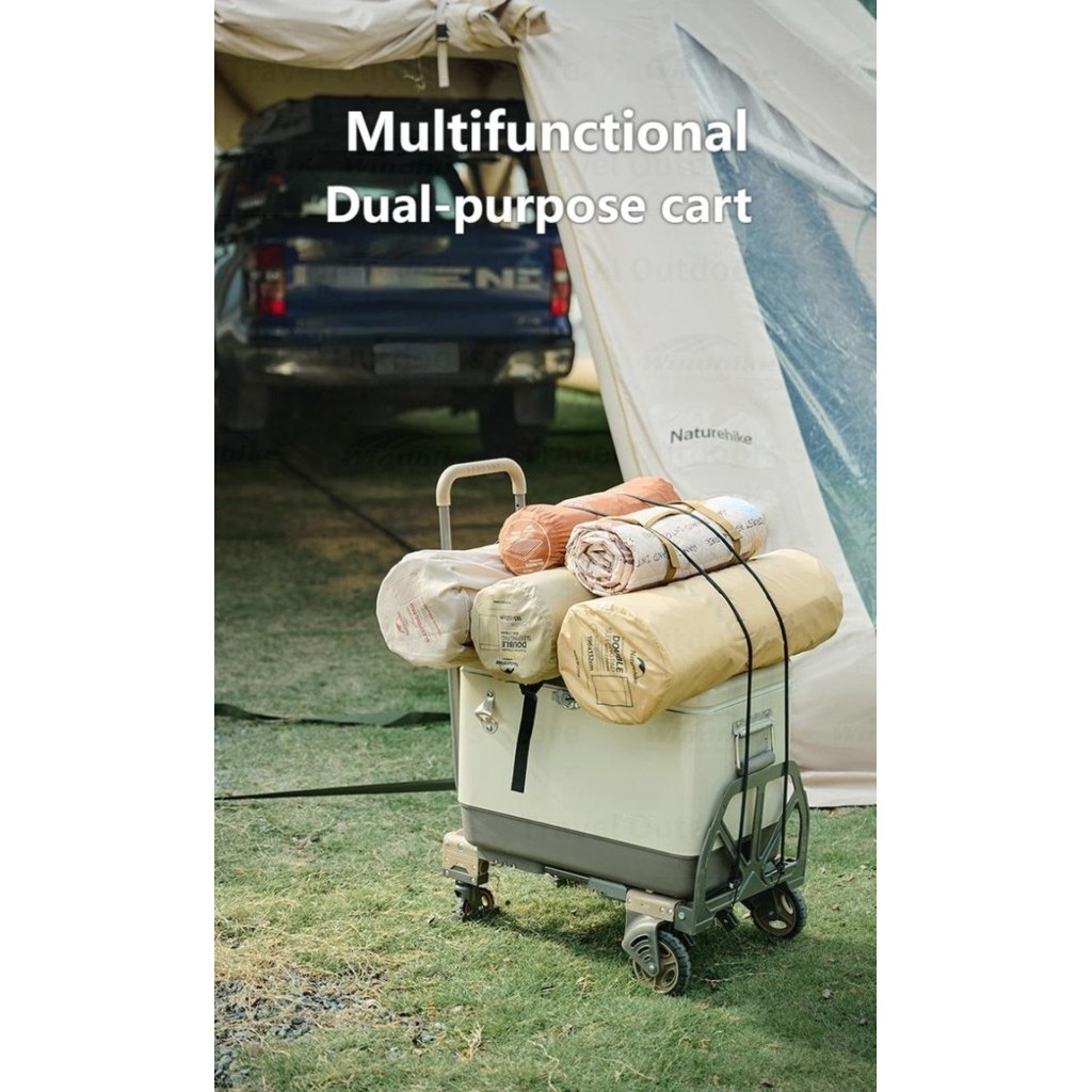 Trolley / Gerobak Lipat Portable Camping Naturehike Cnh22Ju024