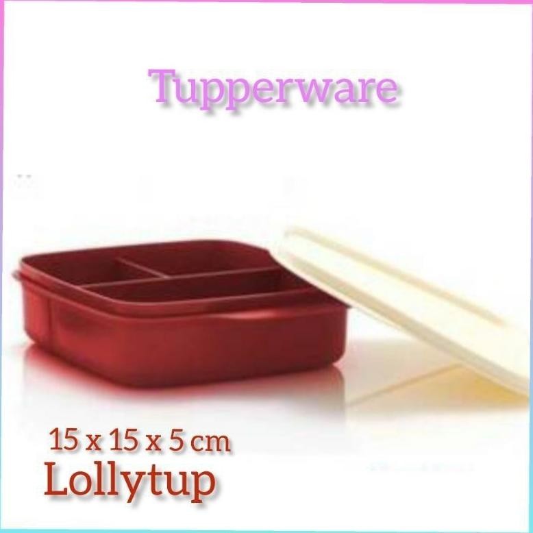 Hot Sale Lolly Tup Ecer 1Pcs Kotak Bekal Loly Tup Loli Tup Warna Random Kotak Makan Tupperware Seal 