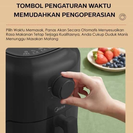 Air Fryer Midea Mftn-30A / Midea Air Fryer Mftn30A Termurah Terlaris Promo